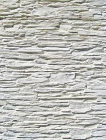 Сланец тонкослойный искусственный камень (белый)