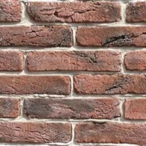 Старый кирпич (битый кирпич) искусственный декоративный камень